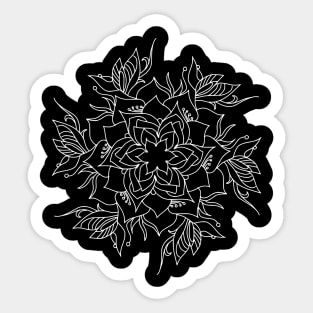 Floral Pattern Sticker